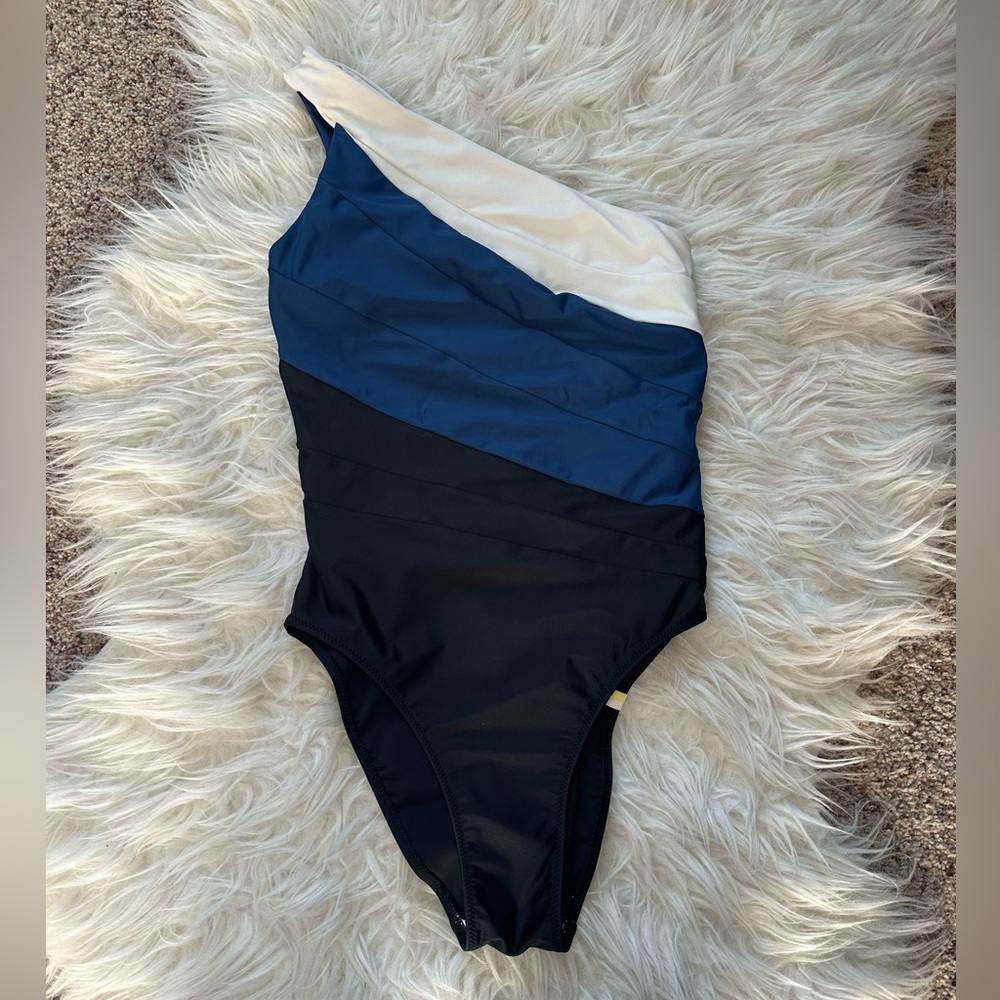 Summersalt sidestroke- navy, black and cream-size 2